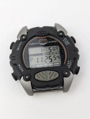 Мужские кварцевые часы Fossil Frogman серые черные 100 м будильник хронограф дата НОВЫЙ АККУМУЛЯТОР - Изображение 1 из 4