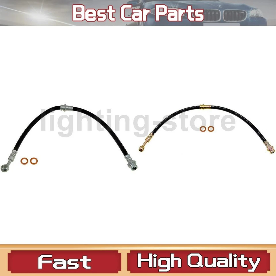 2 задних тормозных гидравлических шланга тормозной магистрали для Hyundai Tiburon 1997 - Изображение 1 из 4