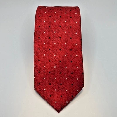 Corbata roja Stacy Adams 100 % microfibra 60 x 3 1/8 puntos rejilla hombre Foto 1 de 4