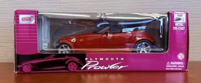 NUEVO coche rojo coleccionable vintage Anson Plymouth Power 1:18 Foto 1 de 4