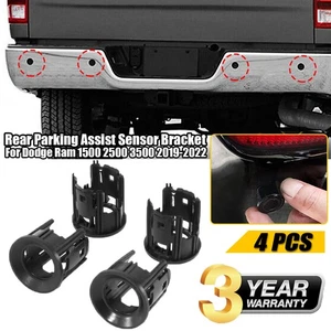 4PCS Parking Assist Sensor Bracket Bezels for Dodge Ram 1500 2500 3500 2019-2022 - Picture 1 of 11