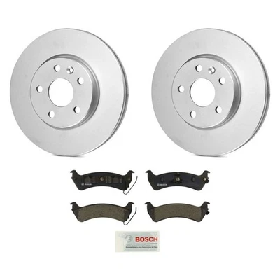 For Jeep Grand Cherokee 94-98 QuietCast Premium Rear Brake Kit w Organic Pads - Image 1 of 2