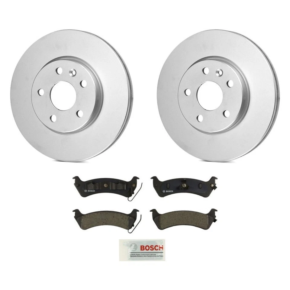 For Jeep Grand Cherokee 94-98 QuietCast Premium Rear Brake Kit w Organic Pads - Imagem 1 de 2