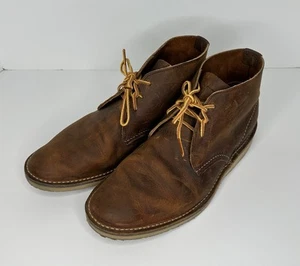Red Wing Weekender Chukka, Style 3322, Copper R&T Leather, Sz 9D - Imagen 1 de 12