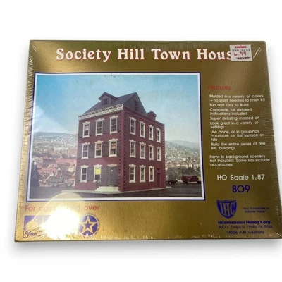 IHC Society Hill Town House H0 Scale 1:87 Gebäude Bausatz OVP - Bild 1 von 4