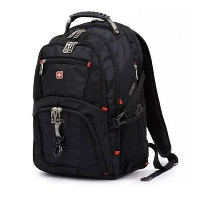 Herren Rucksack Swiss Backpack Laptop Notebook Koffer Taschen Bag 17 Zoll-- - Bild 1 von 4