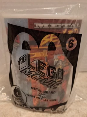 Mcdonalds Happy Meal Toys The Lego Movie Metal Beard Cup Toy #6 2014 New!! - Image 1 of 4