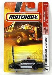 2007 Matchbox Ford Crown Victoria 70 El Segundo Police Highly Detailed  - Picture 1 of 5