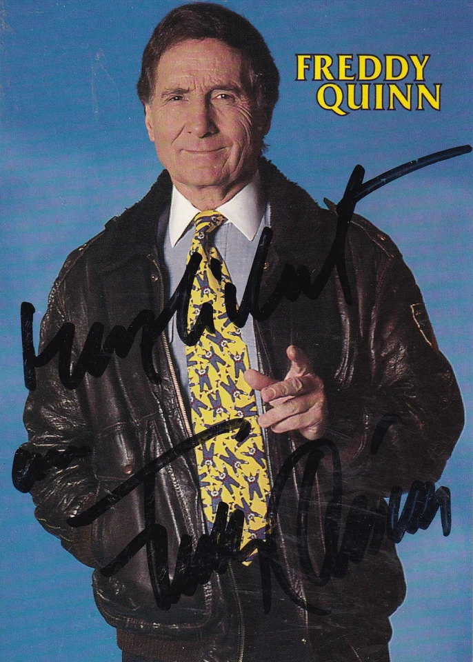 Autogramm - Freddy Quinn - Bild 1 von 1