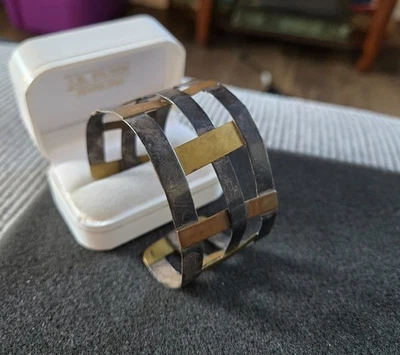 Brazalete RLM Studio Robert Lee Morris - Plata de Ley 925 Cobre Latón Foto 1 de 4