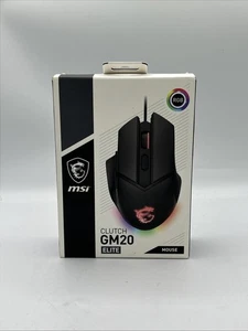 MSI Clutch GM20 Elite Gaming Mouse *BRAND NEW/SEALED* - Picture 1 of 4
