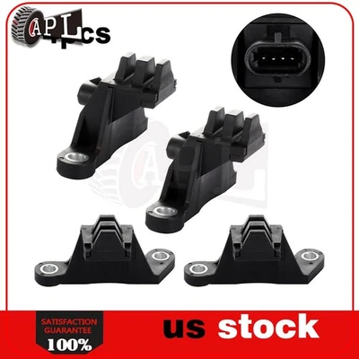Engine Crankshaft Position Sensor CKP 4PCS For Buick Lucerne LaCrosse 3.8L Black - Image 1 of 4
