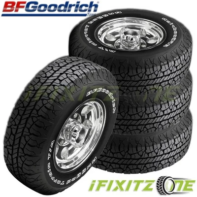 4 BFGoodrich Radial T/A P225/70R14 98S White Letter All Season Performance Tires - Imagem 1 de 4
