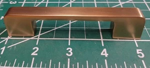 10 (TEN) KNOKLOCK 3.75" C To C BRUSHED BRASS cabinet hardware pulls/handles New - Picture 1 of 5