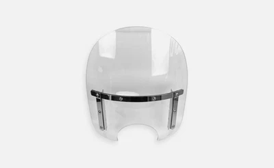 Yamaha V Star 650 1998-2016 clásico personalizado OEM parabrisas con herrajes Foto 1 de 2