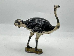 BRITAINS Zoo Animals Ostrich Or Emu. 1/32 Scale. Painted Lead Rare - Picture 1 of 4