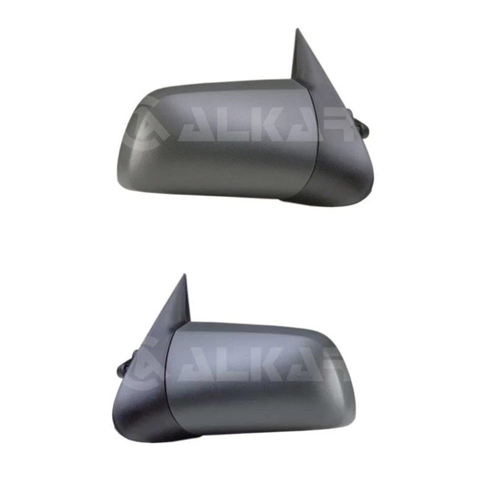 2X ALKAR Retrovisor Exterior Manual Convexo Plan Apto para Opel Vectra Izq + - Imagen 1 de 3