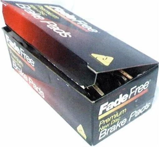 4 pastillas de freno semimetálicas para Isuzu I-Mark, Geo/Chevy Spectrum 1987 1988 1989 Foto 1 de 1