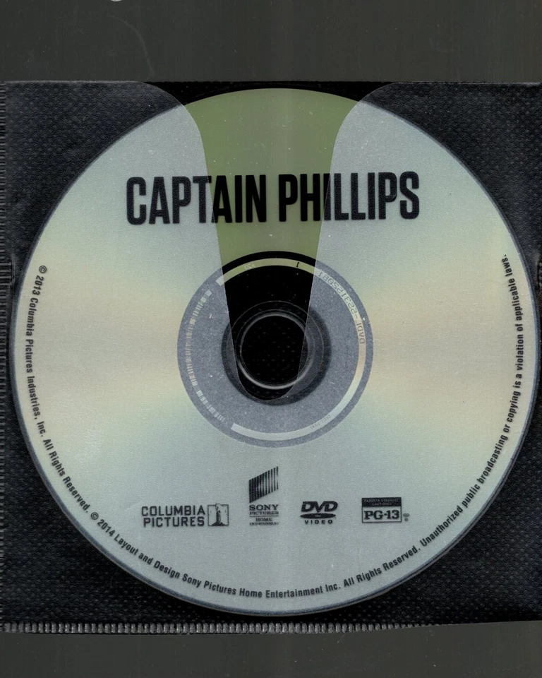 Captain Phillips (2013) DVD  *DISC ONLY*  = REGION 1 - Tom Hanks - Image 1 of 1