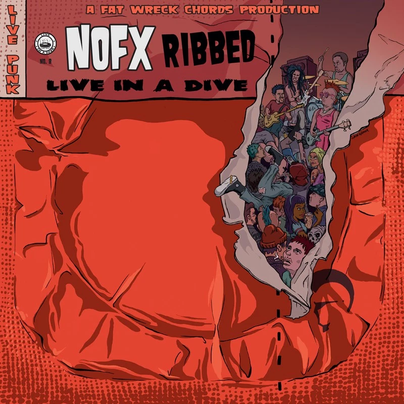 NOFX Ribbed: Live in a Dive (CD) Album - Image 1 of 1