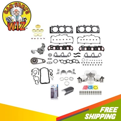 Kit de reconstrução de motor mestre compatível com 1991 Ford Ranger 3.0L 12V OHV Vulcan - Imagem 1 de 4