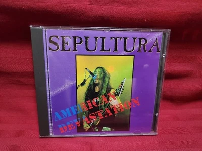 Sepultura American Devastation Live CD Max Cavalera Igor USA Seller RARE!!! - Image 1 of 4