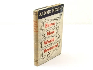 Brave New World Revisited by Aldous Huxley 1958 Hardcover/DJ First U.K. Edition - Picture 1 of 10
