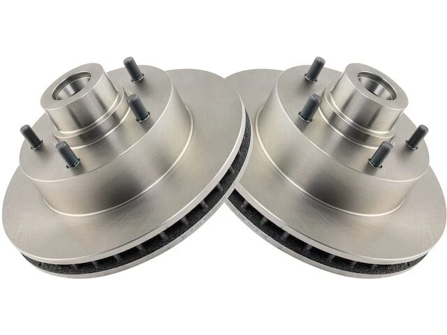 TRQ 83GJ95F Front Brake Rotor Set Fits 1985-1993 Dodge D150 - Image 1 of 1