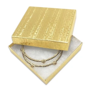 TheDisplayGuys - 25-Pack #33 Cotton Filled Cardboard Paper Jewelry Boxes Gift... - Picture 1 of 9
