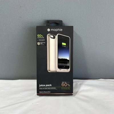 mophie Juice Pack External Battery Case for iPhone 6 Plus Gold. 5f - Image 1 of 3