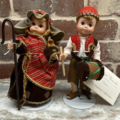 8-дюймовые куклы Madame Alexander Shepherd And Drummer Boy 19490 с бирками и коробкой - Изображение 1 из 4