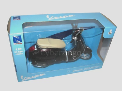 Vespa Primavera 1/12 Scale Brown Diecast Scooter Model NewRay - Image 1 of 4