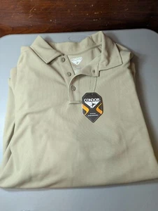 Condor Performance Tactical Duty Short Sleeve Polo Shirt Beige XXL - Picture 1 of 5