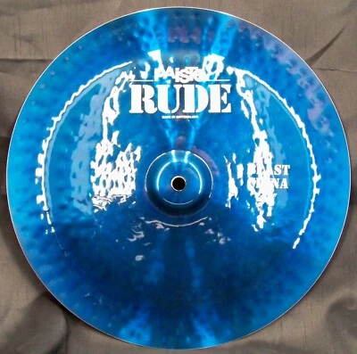 Platillo Paiste RUDE-Color Sound Blue 14" Blast China/Nuevo/Modelo # CY0001129914 Foto 1 de 4