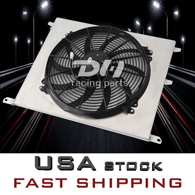 Aluminum Shroud+Fan Fit BMW 323is/323ti M3/Z3 2.8i M Coupe 1.9L-2.8L 92-99 - Image 1 of 4