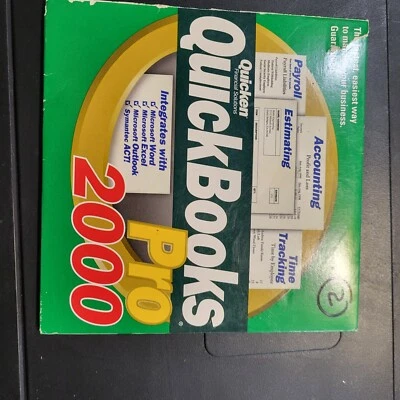 QuickBooks Pro 2000 Upgrade Software for Windows - Image 1 of 2