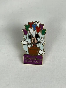 DISNEY TRAVEL COMPANY MICKEY MOUSE HOT AIR BALLOON LIMITED EDITION PIN - Picture 1 of 2