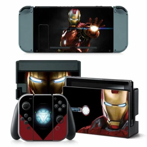PEGATINA DE VINILO IRON MAN Nintendo Switch para consola y controlador - Imagen 1 de 1