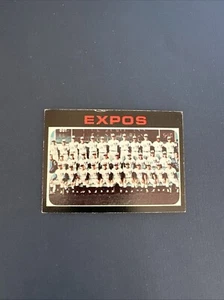 1971 Topps Baseball # 674 Expos Team Card EX - Picture 1 of 2