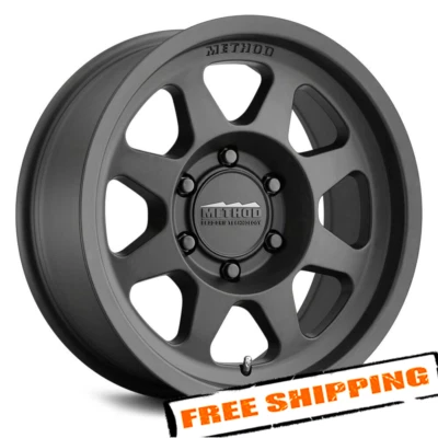 Rueda única negra Method Race 701 17x8,5 (0, 6x139,7, 106,25) Foto 1 de 4