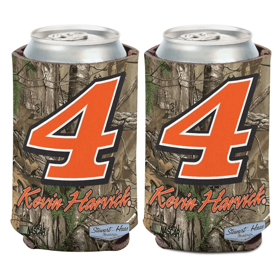 Kevin Harvick 2016 Wincraft #4 Realtree Camoflauge 12oz Can Coolie FREE SHIP - Image 1 of 1