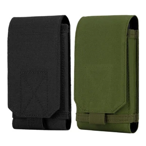 Tactical Molle Cell Phone Pouch Case Holster with Belt Loop For iPhone Samsung - Picture 1 of 10