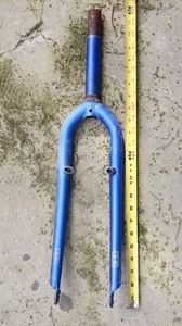 KHS 26 inch 1 1/8 threadless rigid mountain bike fork steel used - Picture 1 of 4