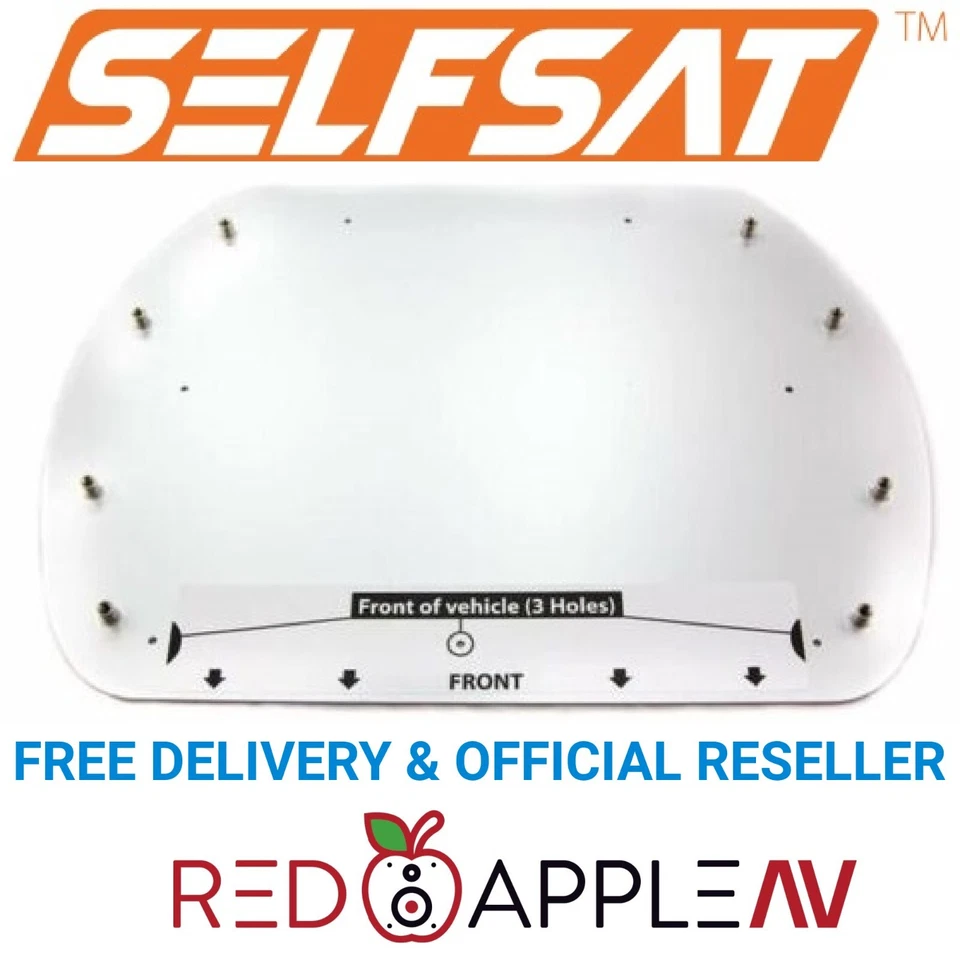 SELFSAT SNIPE, SNIPE AIR V 2, V 3, V 4 METAL REPLACEMENT MOUNTING BASE PLATE  - Image 1 of 2