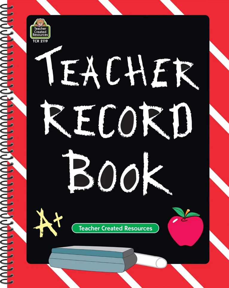 Teacher Record Book Attendance Note Book Test Record School Class List Organizer Foto 1 de 4