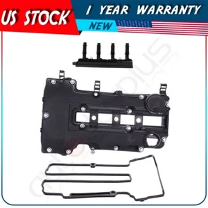For 11-17 Buick Chevrolet Cadillac Engine valve cover W/Gasket&Ignition Coil - Foto 1 di 7