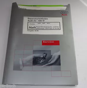 Manual de Taller Audi A3 L8 Diesel - Direkteinspritz- Y Vorglühanlage Desde 97 - Imagen 1 de 1