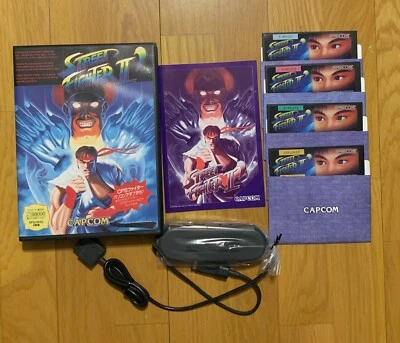Street Fighter II Dash X68000 CPS Capcom Rare Controller Adapter Included 1993  - Image 1 of 4