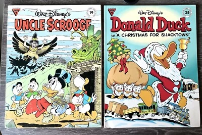 Álbum de cómics Walt Disney Gladstone Donald Duck Navidad #25 Tío Scrooge #19 Foto 1 de 4