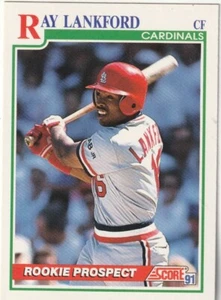 FREE SHIPPING-MINT-1991 Score Ray Lankford #731 CARDINALS - Picture 1 of 1